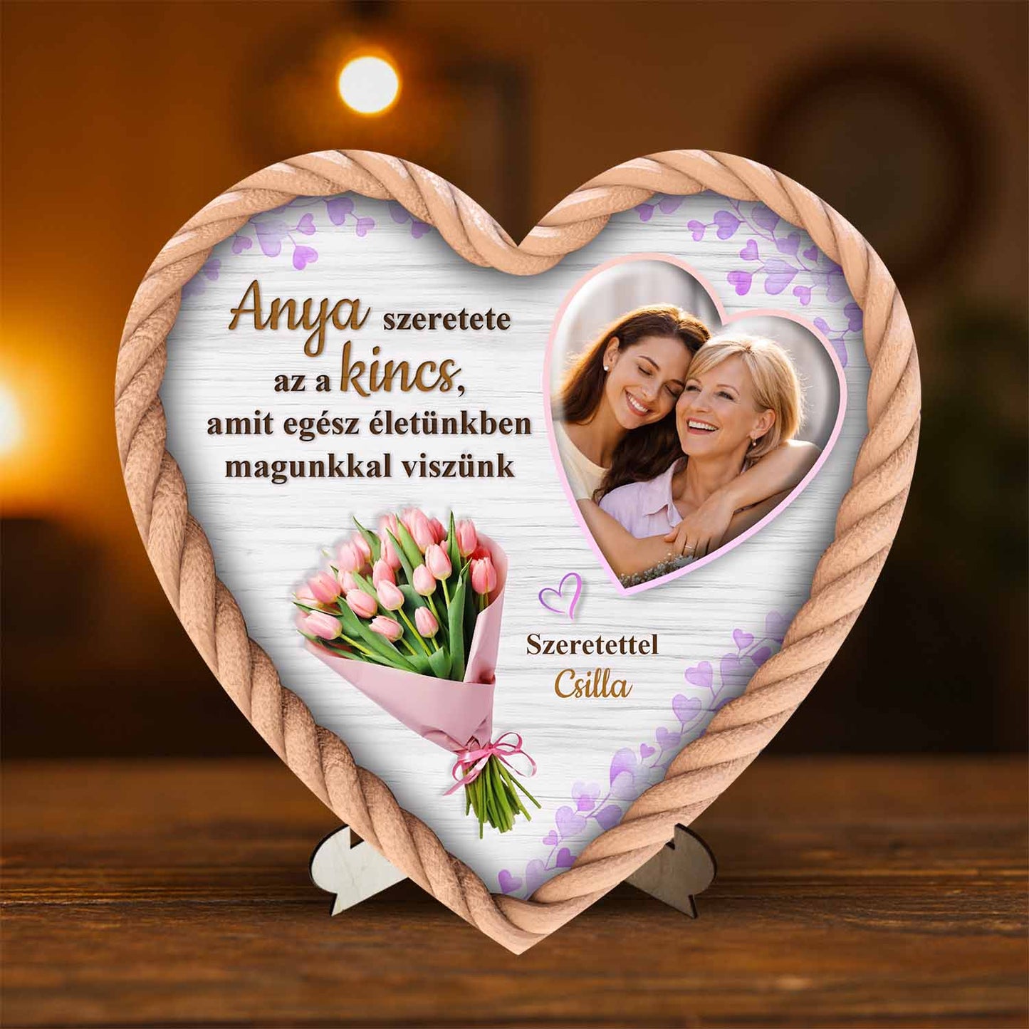 Álom Fából™ - Egyedi Személyre Szabott Fa Emlék